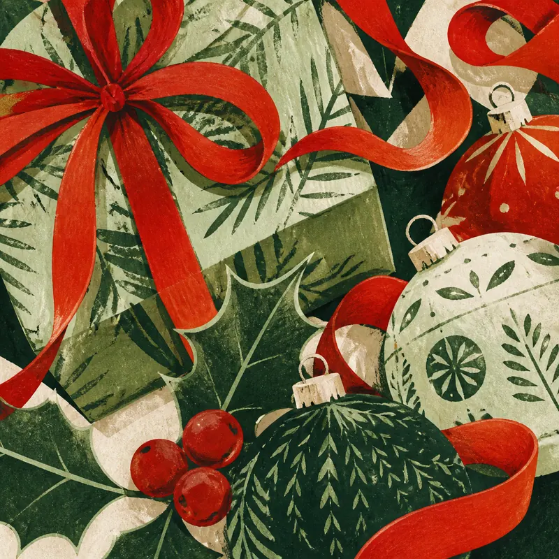 Holiday Spirit deck artwork