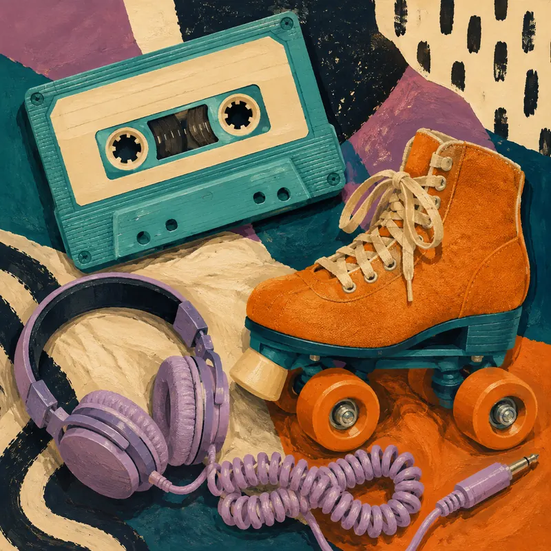 Throwback deck artwork